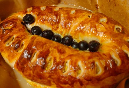 Фото шага рецепта Рулет с тыквой и яблоками 187470 шаг 19  