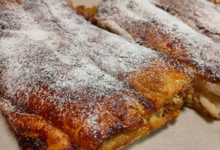 Фото шага рецепта Рулет с яблоком и корицей 188809 шаг 20  