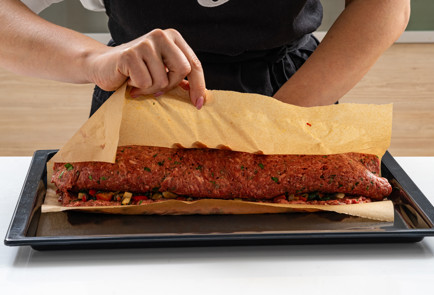 Фото шага рецепта Рулет в духовке 190676 шаг 9  