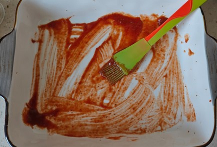 Фото шага рецепта Рулетики из баклажанов в духовке 189898 шаг 12  