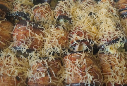 Фото шага рецепта Рулетики из баклажанов в духовке 189898 шаг 14  