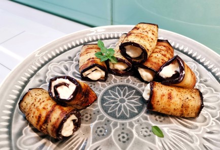 Фото шага рецепта Рулетики из баклажанов 190243 шаг 12  