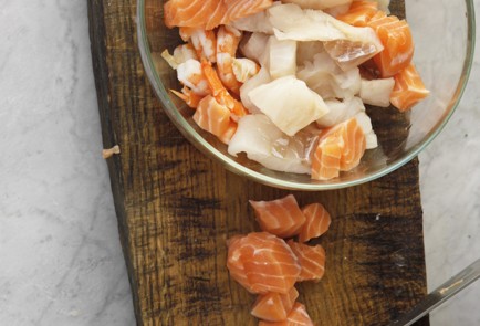 Фото шага рецепта Рыбацкий пирог пориверрански 69021 шаг 3  