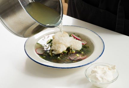 Фото шага рецепта Рыбная ботвинья 152553 шаг 13  