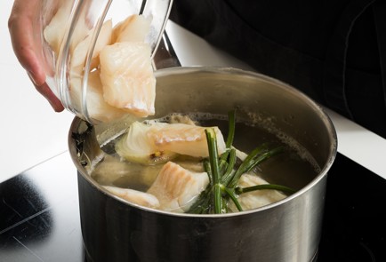 Фото шага рецепта Рыбная ботвинья 152553 шаг 4  