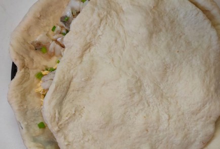 Фото шага рецепта Рыбный пирог на постном тесте 188841 шаг 27