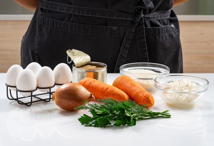 Фото шага рецепта Рыбный салат Мимоза 187831 шаг 1  