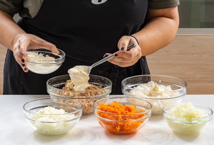 Фото шага рецепта Рыбный салат Мимоза 187831 шаг 9  