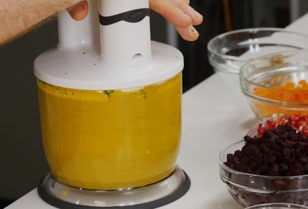 Фото шага рецепта Сациви с курагой и хурмой 91561 шаг 5