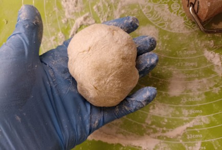 Фото шага рецепта Сахарное печенье с яблочным кремом 190974 шаг 14