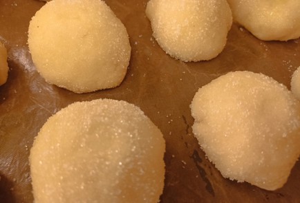 Фото шага рецепта Сахарное печенье с яблочным кремом 190974 шаг 17