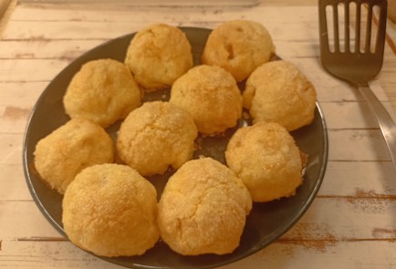 Фото шага рецепта Сахарное печенье с яблочным кремом 190974 шаг 19