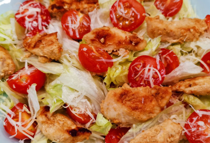 Фото шага рецепта Салат Цезарь потихуански 151988 шаг 12  