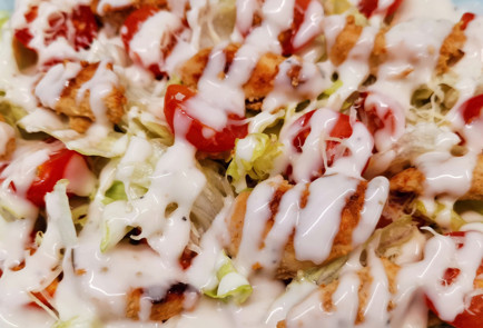 Фото шага рецепта Салат Цезарь потихуански 151988 шаг 13  