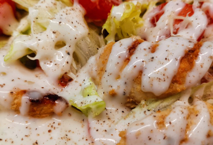 Фото шага рецепта Салат Цезарь потихуански 151988 шаг 14  