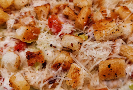 Фото шага рецепта Салат Цезарь потихуански 151988 шаг 17  