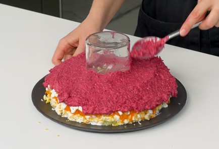 Фото шага рецепта Салат Гранатовый браслет 151618 шаг 15  