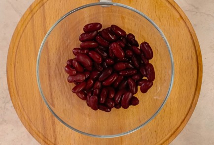 Фото шага рецепта Салат из цветной капусты с шампиньонами и фасолью 187001 шаг 7  