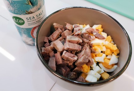 Фото шага рецепта Салат из говяжьего языка 176182 шаг 11  