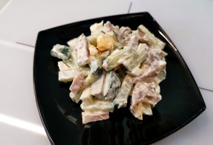 Фото шага рецепта Салат из говяжьего языка 176182 шаг 13  