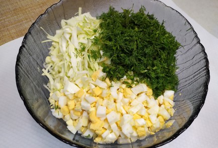 Фото шага рецепта Салат из капусты 190761 шаг 5  