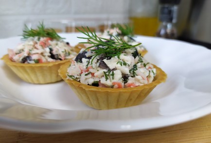 Фото шага рецепта Закуска из крабовых палочек 191018 шаг 10