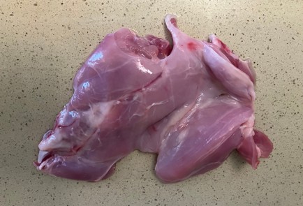 Фото шага рецепта Салат из кролика с кабачком 189748 шаг 1  