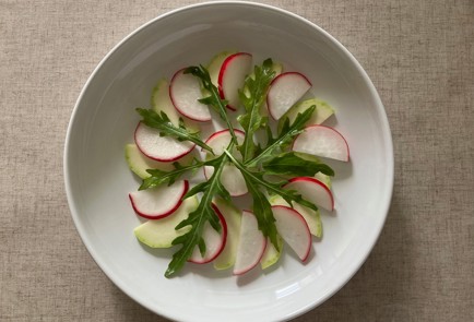 Фото шага рецепта Салат из кролика с кабачком 189748 шаг 11  