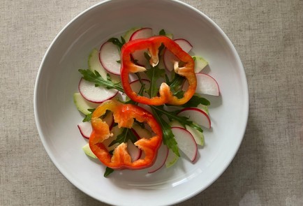 Фото шага рецепта Салат из кролика с кабачком 189748 шаг 12  