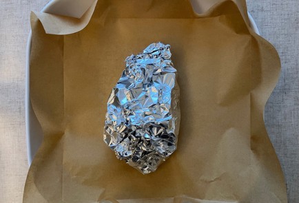 Фото шага рецепта Салат из кролика с кабачком 189748 шаг 5  