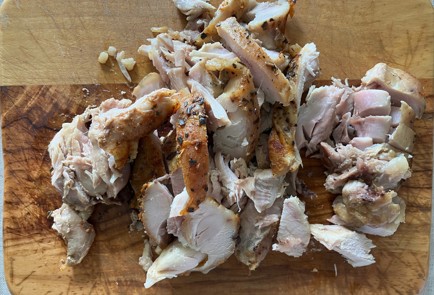 Фото шага рецепта Салат из кролика с кабачком 189748 шаг 8  