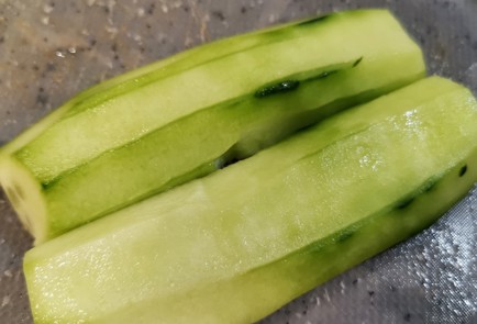 Фото шага рецепта Салат из маринованной бамии 173585 шаг 2  