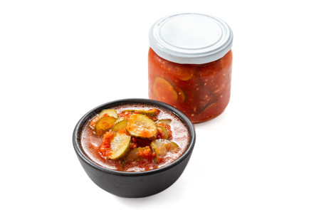 Фото шага рецепта Салат из огурцов на зиму 190051 шаг 10  