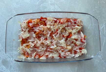 Фото шага рецепта Салат из печеных овощей 189754 шаг 6  