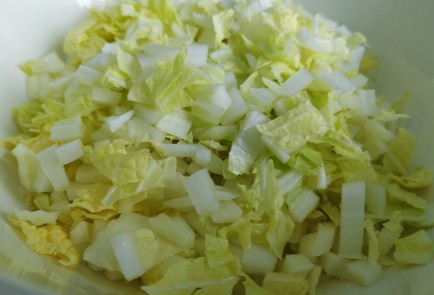 Фото шага рецепта Салат из пекинской капусты с яйцом 191412 шаг 1  
