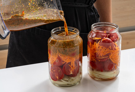 Фото шага рецепта Салат из помидоров на зиму 190420 шаг 7  