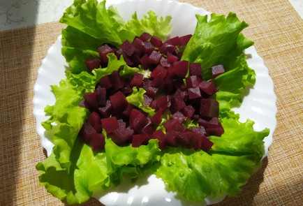 Фото шага рецепта Салат из свеклы с апельсином и сыром фета 188936 шаг 6  