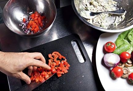 Фото шага рецепта Салат из телячьего языка 15681 шаг 6  