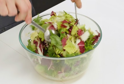 Фото шага рецепта Салат из языка в горчичной глазури 126201 шаг 3  