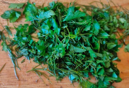 Фото шага рецепта Салат из запеченных овощей с сыром 187253 шаг 16  