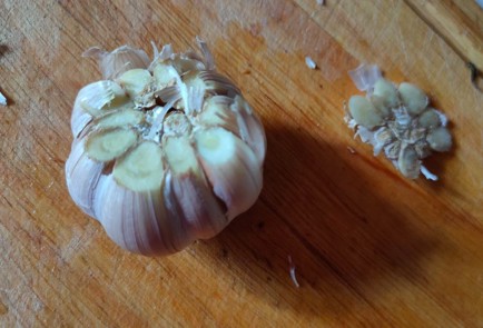 Фото шага рецепта Салат из запеченных овощей с сыром 187253 шаг 4  