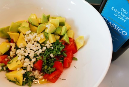 Фото шага рецепта Салат из жареных баклажанов 186787 шаг 12  