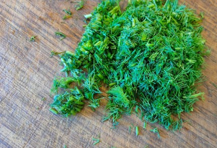 Фото шага рецепта Салат из жареных кабачков и сладкого перца с острым соусом 190113 шаг 10  