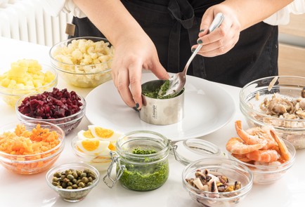 Фото шага рецепта Салат каппонмагро 140632 шаг 5  