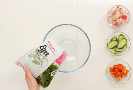 Фото шага рецепта Салат Кремлевская грядка 124923 шаг 3  