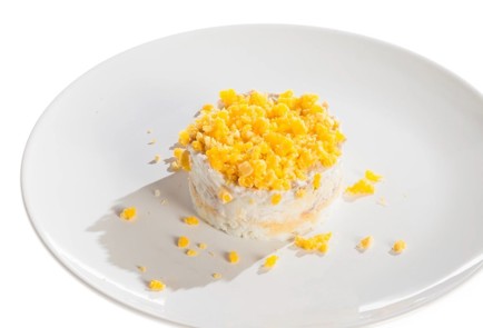 Фото шага рецепта Салат Мимоза 114494 шаг 10  