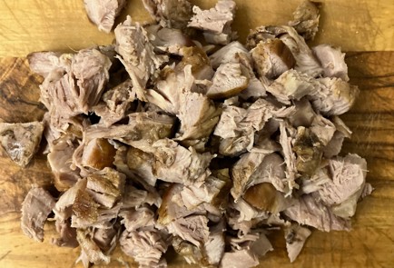 Фото шага рецепта Оливье с вустерширским соусом 175346 шаг 9  