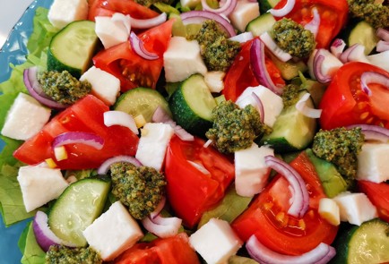 Фото шага рецепта Салат поитальянски 174416 шаг 10  