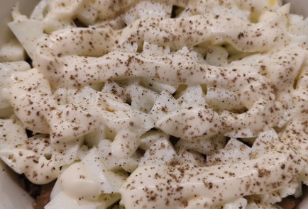 Фото шага рецепта Салат подсолнух 175407 шаг 11  