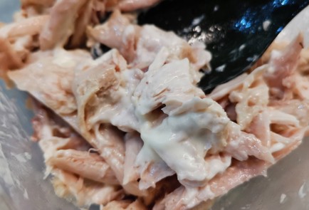 Фото шага рецепта Салат подсолнух 175407 шаг 6  